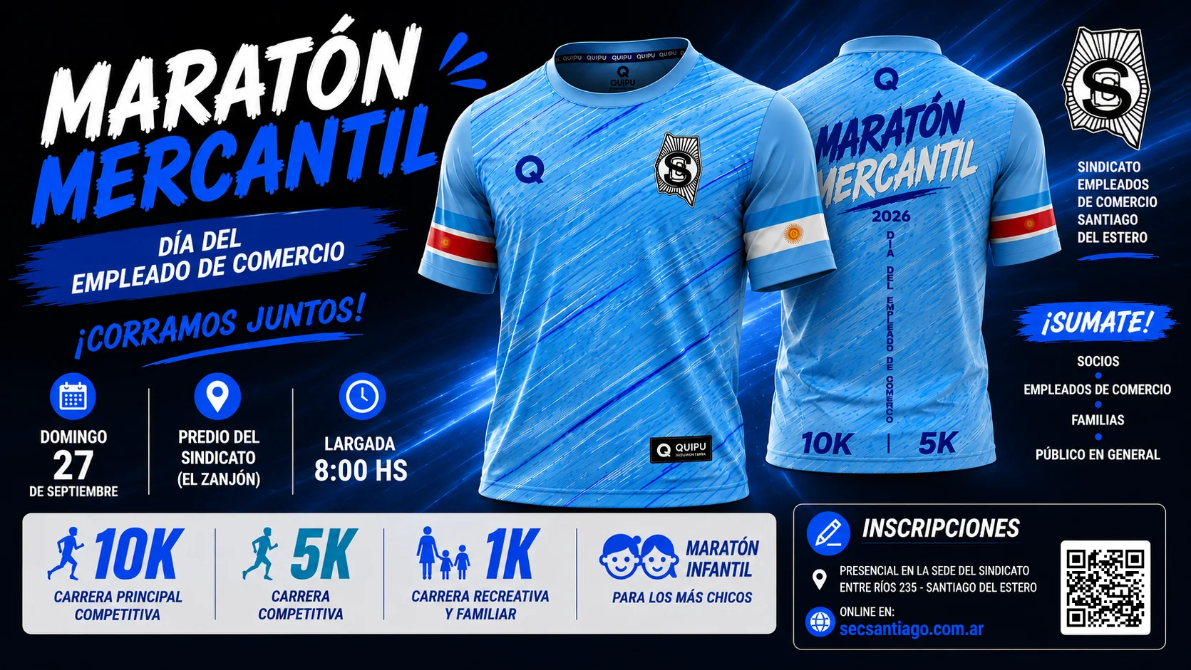 Remeras de la Maratón